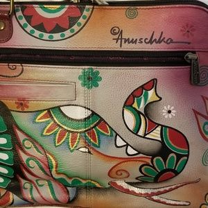 Anuschka Genuine Hand Painted Leather | Organizer